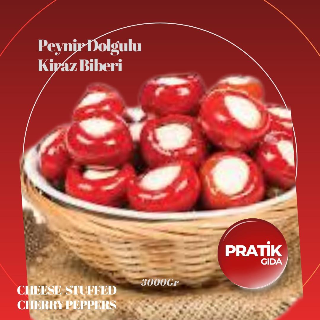 Peynir Dolgulu Kiraz Biberi